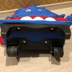 子供用　　スーツケース　キャリーカート　鮫の画像