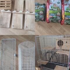 SANKO 60ハイメッシュ　【飼育用品一式】小動物ケージ　回し車などの画像