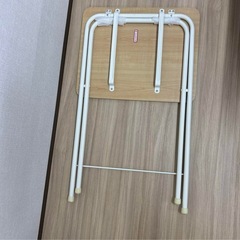 山善　折りたたみテーブルの画像