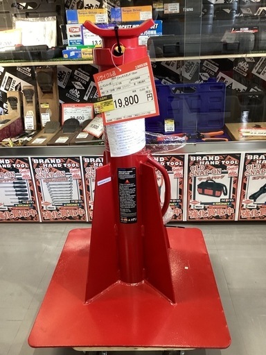 【未使用品】パーマンコーポレーション ジャッキスタンド 15ton 4423400000