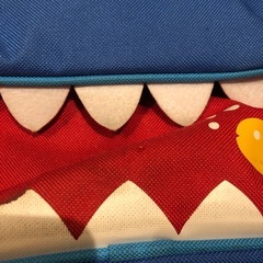 子供用　　スーツケース　キャリーカート　鮫の画像