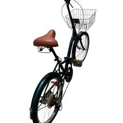 折りたたみ自転車 20インチ 6段変速の画像