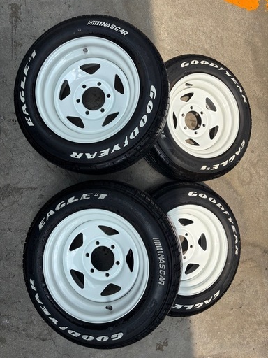 最終値下げ　美品CT-01 ハイエース　ランクル139.7 8J±0 6穴