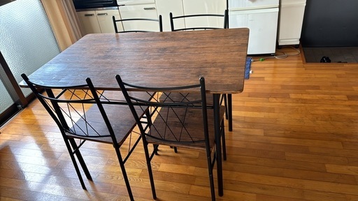 4人掛けテーブルセット