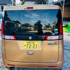 本日限定購入する方12万🚗スズキスペーシア🚗2013年式🚗走行距離127000キロ🚘車検2027年4月の画像