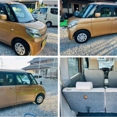 本日限定購入する方12万🚗スズキスペーシア🚗2013年式🚗走行距離127000キロ🚘車検2027年4月の画像