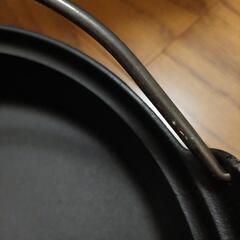 すき焼き鍋　鉄鍋　26センチ　ガス用の画像