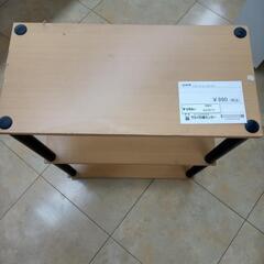 リユースのサカイ太田店★ジモティ割あり★  収納棚 木目 H76×D29.5×W60 クリーニング済み OJ10717の画像