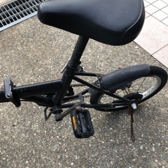 折りたたみ自転車の画像