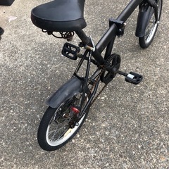 折りたたみ自転車の画像