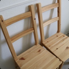 IKEA イーヴァル 2脚の画像