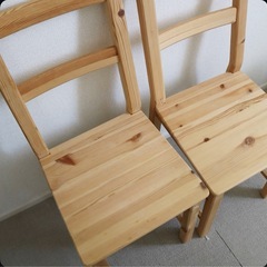 IKEA イーヴァル 2脚の画像