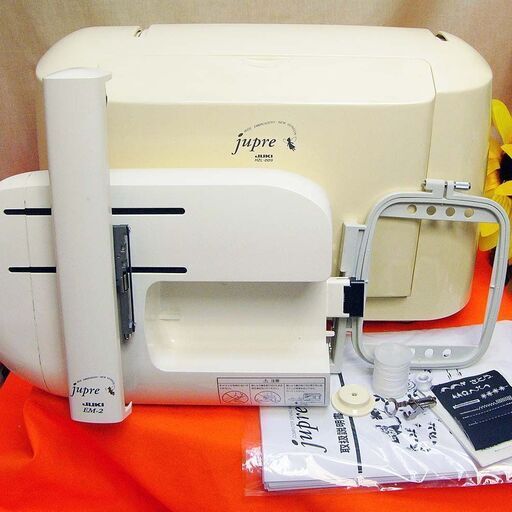 【◆JUKI 刺しゅう機セットjupre HZL-009 】整備済み品②_4　現品管理番号：s1204_01w