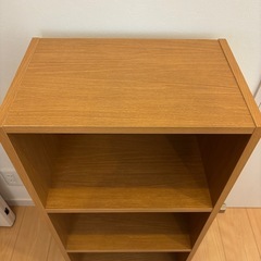 カラーボックス(木目調茶色
)の画像