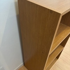 カラーボックス(木目調茶色
)の画像