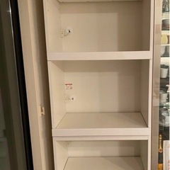 【美品】引き取り限定　島忠　レンジボード　キッチン棚　食器棚　おもちゃ棚の画像