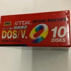 0826-054 TDK ﾌﾛｯﾋﾟｰﾃﾞｨｽｸ 10枚 MF-2HD DOS/V用の画像