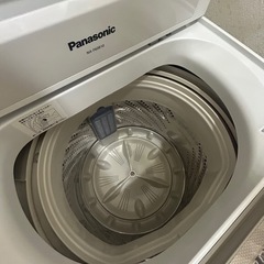 パナソニック洗濯機(同時出品中の冷蔵庫・キッチンカウンターとまとめて購入いただける方優先)の画像