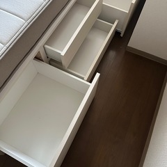【購入から2年】ニトリ シングルベッド　の画像