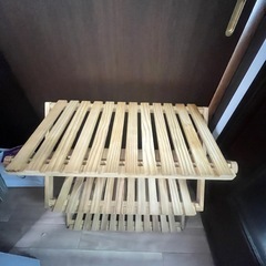 木製シェルフの画像