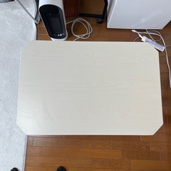 折りたたみローテーブル(ホワイト)の画像