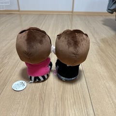 HIKAKINおすわりぬいぐるみ2セットの画像
