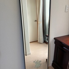 鏡、アンティークミラーの画像