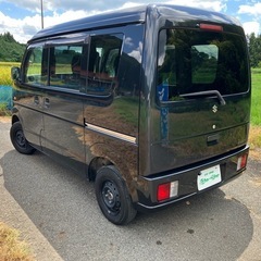 エブリイ 25年 車検9年9月 ナビ Bカメラ 地デジ キーレス PWの画像
