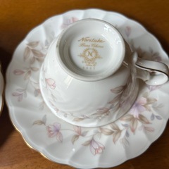 NORITAKE カップ&ソーサー 2客の画像
