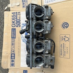 ゼファー400xキャブレター　実働外し　CVKの画像