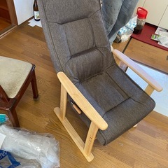1人がけソファ　リクライニングの画像