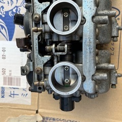 ゼファー400xキャブレター　実働外し　CVKの画像
