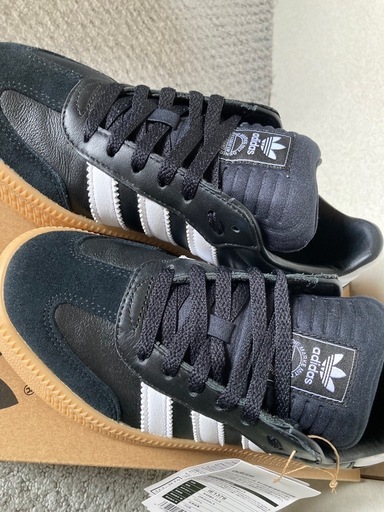 adidasアディダス サンバ XLG スニーカー 24cm 黒 SAMBA