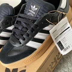 adidasアディダス サンバ XLG スニーカー 24cm 黒 SAMBAの画像