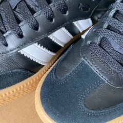 adidasアディダス サンバ XLG スニーカー 24cm 黒 SAMBAの画像