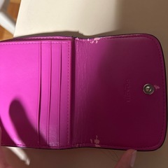 coach折りたたみ財布の画像
