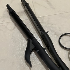 ヘアアイロン2点の画像