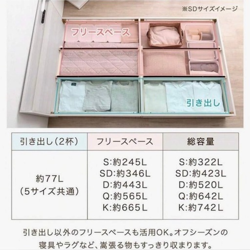 最終値下 タンスのゲン シングル ベッドフレーム ホワイト 宮付