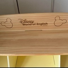 ディズニー英語システムの棚の画像