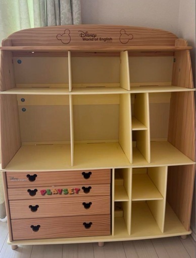 ディズニー英語システムの棚