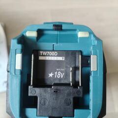 Makita TW700DZ 充電式インパクトレンチの画像