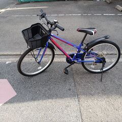 子供用自転車　24インチの画像