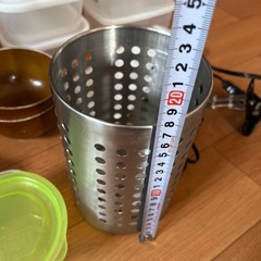 タッパー17個、クリップ照明器具、小物入れなどの画像