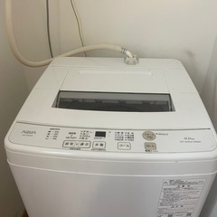 AQUA 一人暮らし洗濯機6kgの画像