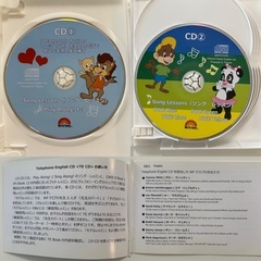 DWEディズニー英語システムTelephoneEnglishCDset他全4点セットDVD英語教材子供英語子どもワールドファミリーの画像