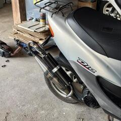 ホンダ　ライブディオSR？　チャンバー付きの画像