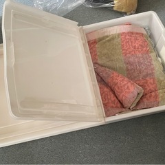 ベッド下収納ケース2個の画像