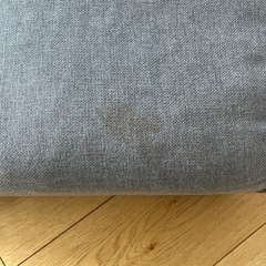 ニトリ　座椅子　リクライニング　グレーの画像