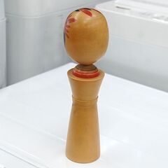 鳴子系こけし 佐藤一夫 約24cm 花巻 南部 キナキナ 帯付き 伝統こけし 木製 和風 伝統工芸 昭和レトロ 札幌市 清田区 平岡の画像