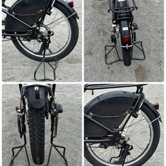 YAMAHA PAS KISS 電動自転車　子乗せ　2人の画像